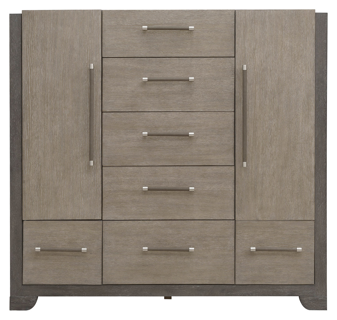 Anderson Park Moose Trail And Frontier Brown 5 Drawer Master Chest - P402125