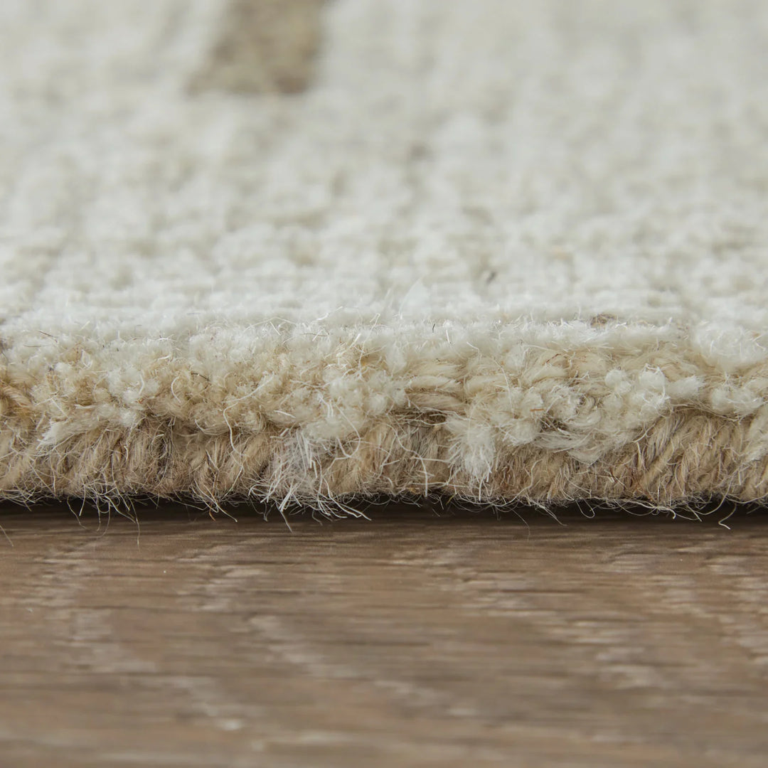 Rectangle/5' x 8'/Beige/Ivory