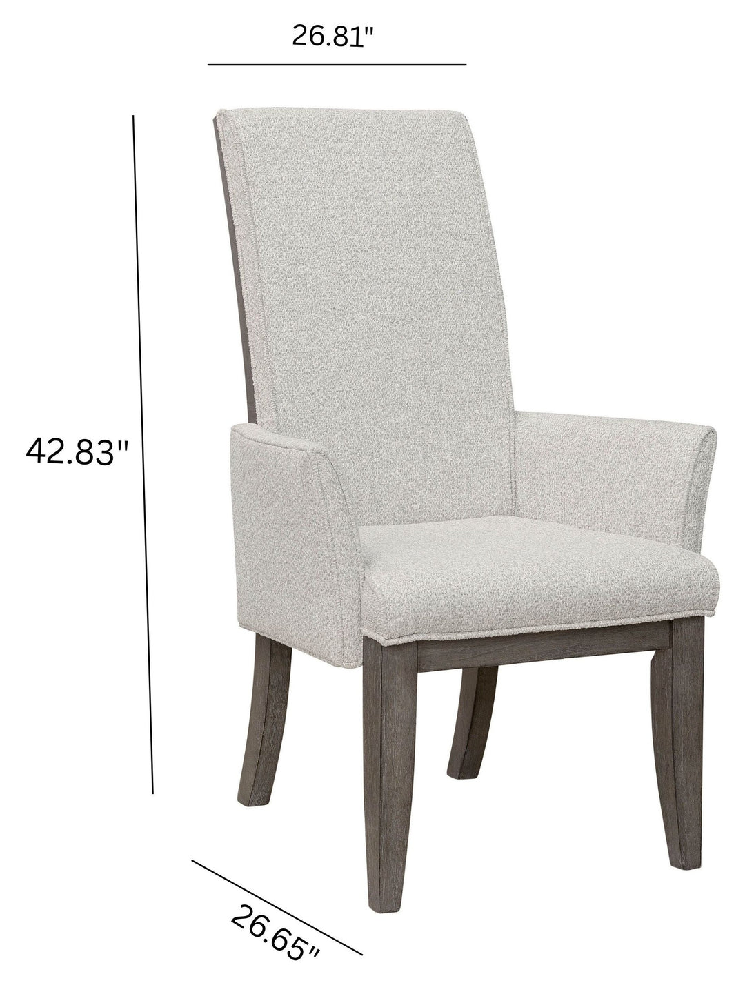 Anderson Park Moose Trail And Frontier Brown Upholstered Arm Chair - Set of 2 - P402271