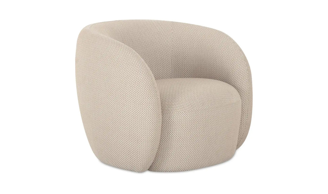 Moe's Home Collection - Rae Outdoor Accent Chair Beige Check - OA-1022-34 | American Home Furniture