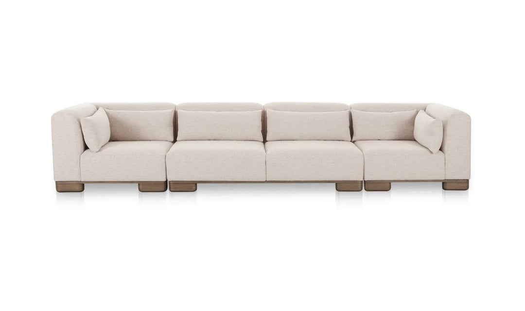 June Modular Sofa Oatmeal - AmericanHomeFurniture