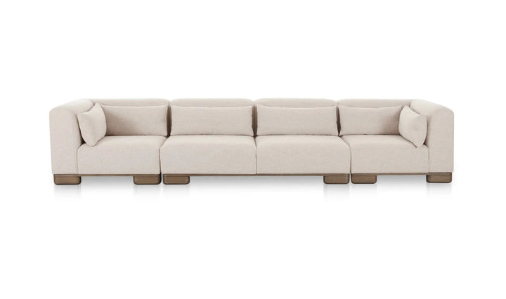 Moe's Home Collection - June Modular Sofa Oatmeal - OA-1045-34 | American Home Furniture