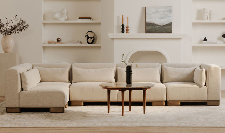 Moe's Home Collection - June Dream Modular Sectional Oatmeal - OA-1047-34 | American Home Furniture