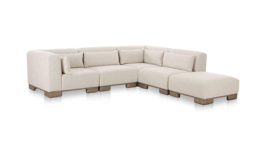 Moe's Home Collection - June Dream Modular Sectional Oatmeal - OA-1047-34 | American Home Furniture