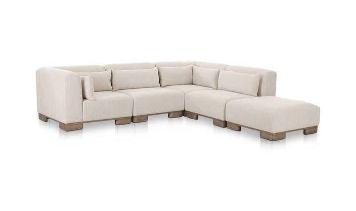Moe's Home Collection - June Dream Modular Sectional Oatmeal - OA-1047-34 | American Home Furniture