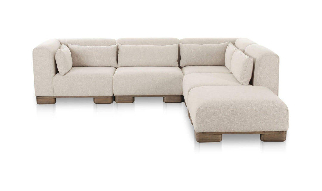 Moe's Home Collection - June Dream Modular Sectional Oatmeal - OA-1047-34 | American Home Furniture