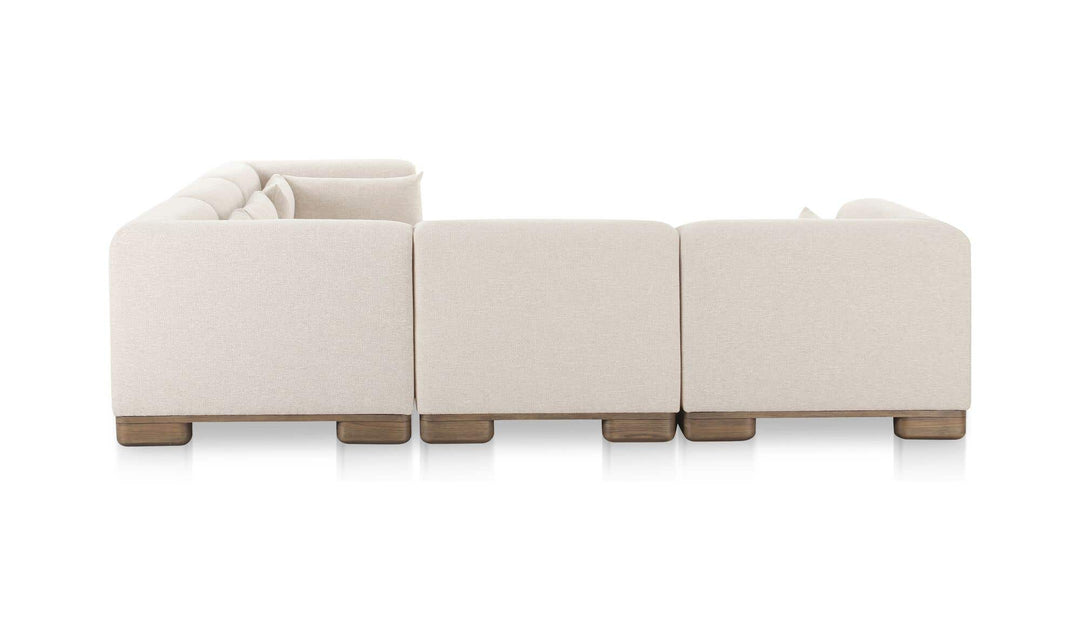 Moe's Home Collection - June Classic L-Shaped Modular Sectional Oatmeal - OA-1048-34 | American Home Furniture