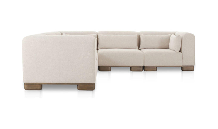 Moe's Home Collection - June Classic L-Shaped Modular Sectional Oatmeal - OA-1048-34 | American Home Furniture