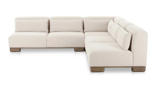 Moe's Home Collection - June Corner Modular Sectional Oatmeal - OA-1050-34 | American Home Furniture