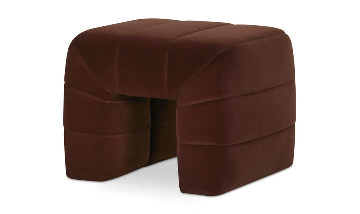 Moe's Home Collection - Verity Stool Warm Brown - OA-1056-03 | American Home Furniture