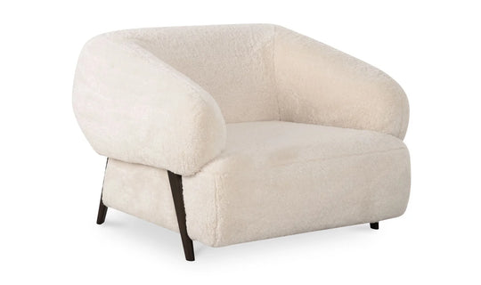 Cream Faux Fur