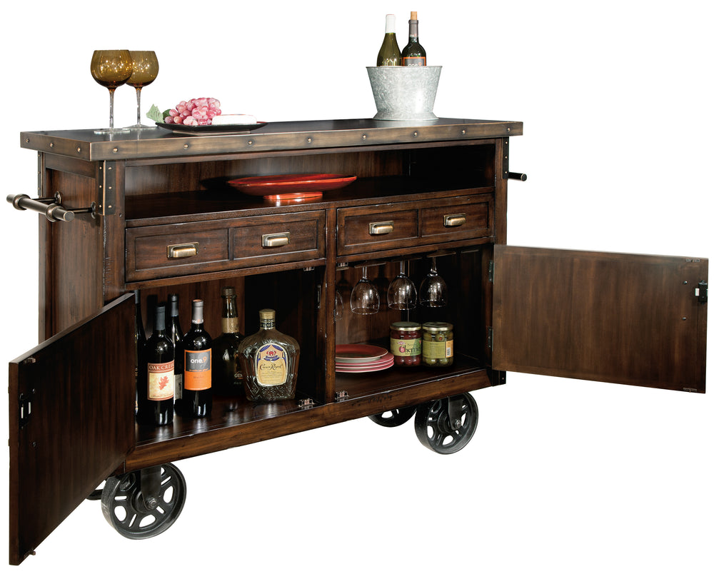 American Home Furniture | Howard Miller - Barrows Wine Console