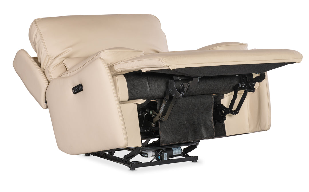 American Home Furniture | Hooker Furniture - Kramer Zero Gravity Power Recliner w/ Power Headrest - Beige