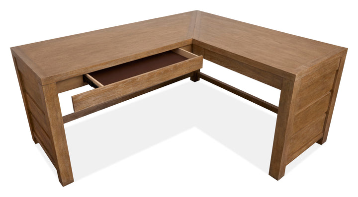 Plum Creek Sierra Brown L Desk - H5768-04