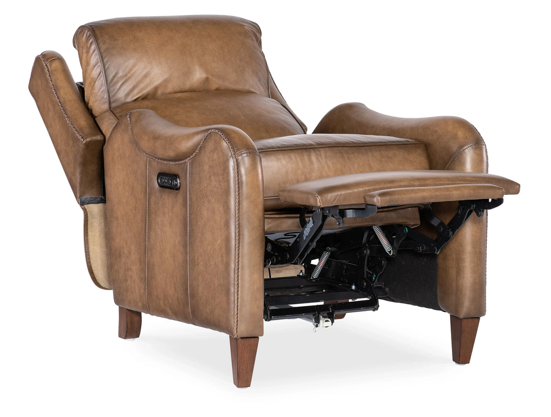 American Home Furniture Hooker Furniture Carrington Power Recliner w/Power Headrest 1