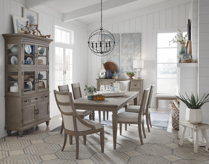 Lancaster Dovetail Grey Dining Cabinet - D4352-01