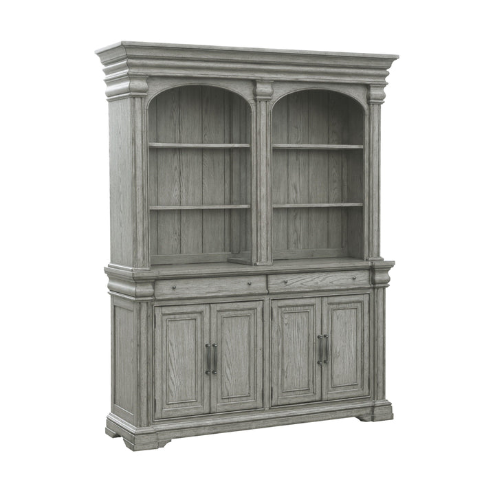 Madison Ridge Server and Hutch - AmericanHomeFurniture