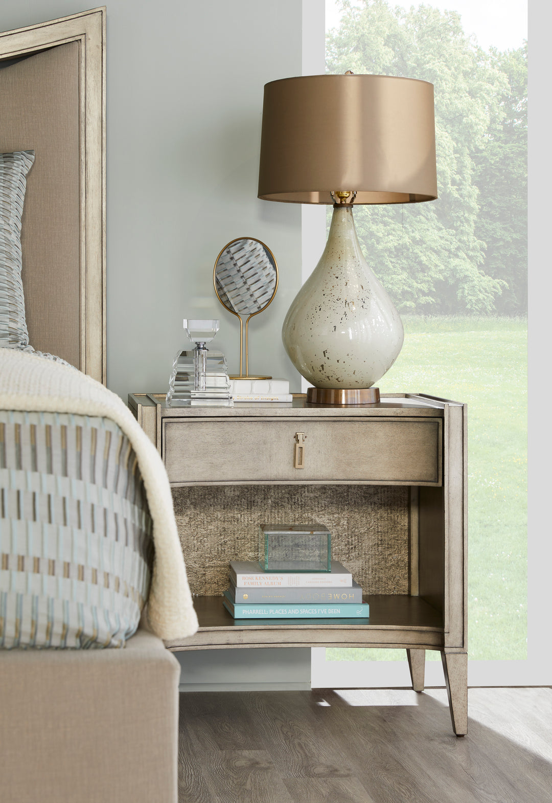 Cove Open Nightstand