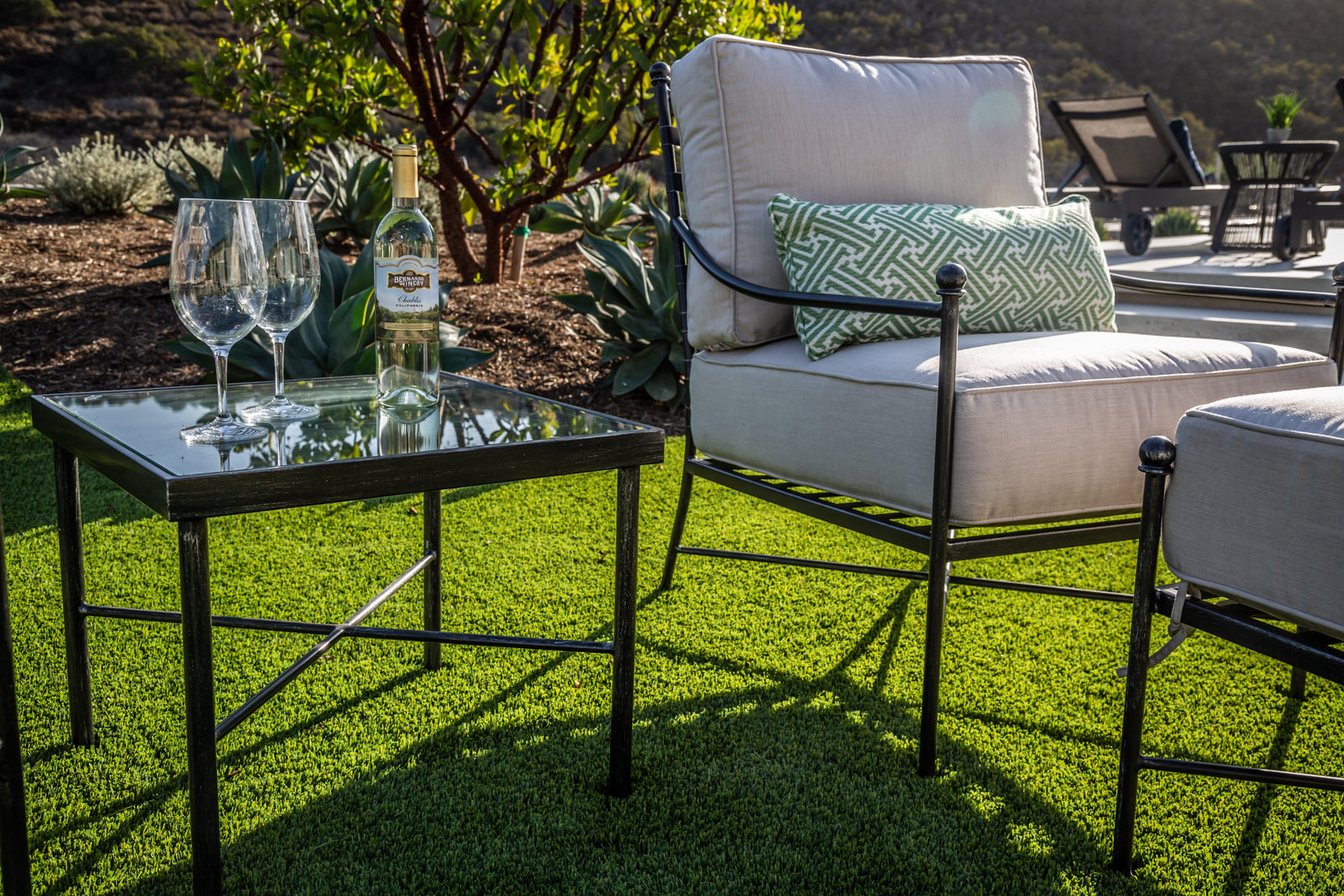 Sunset West Provence End Table OUTDOOR ACCENT TABLES