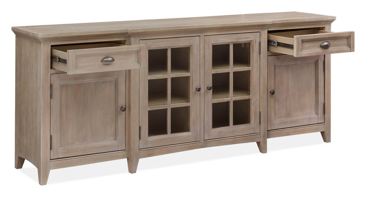 Paxton Place Dovetail Grey 80" Console - E4805-08