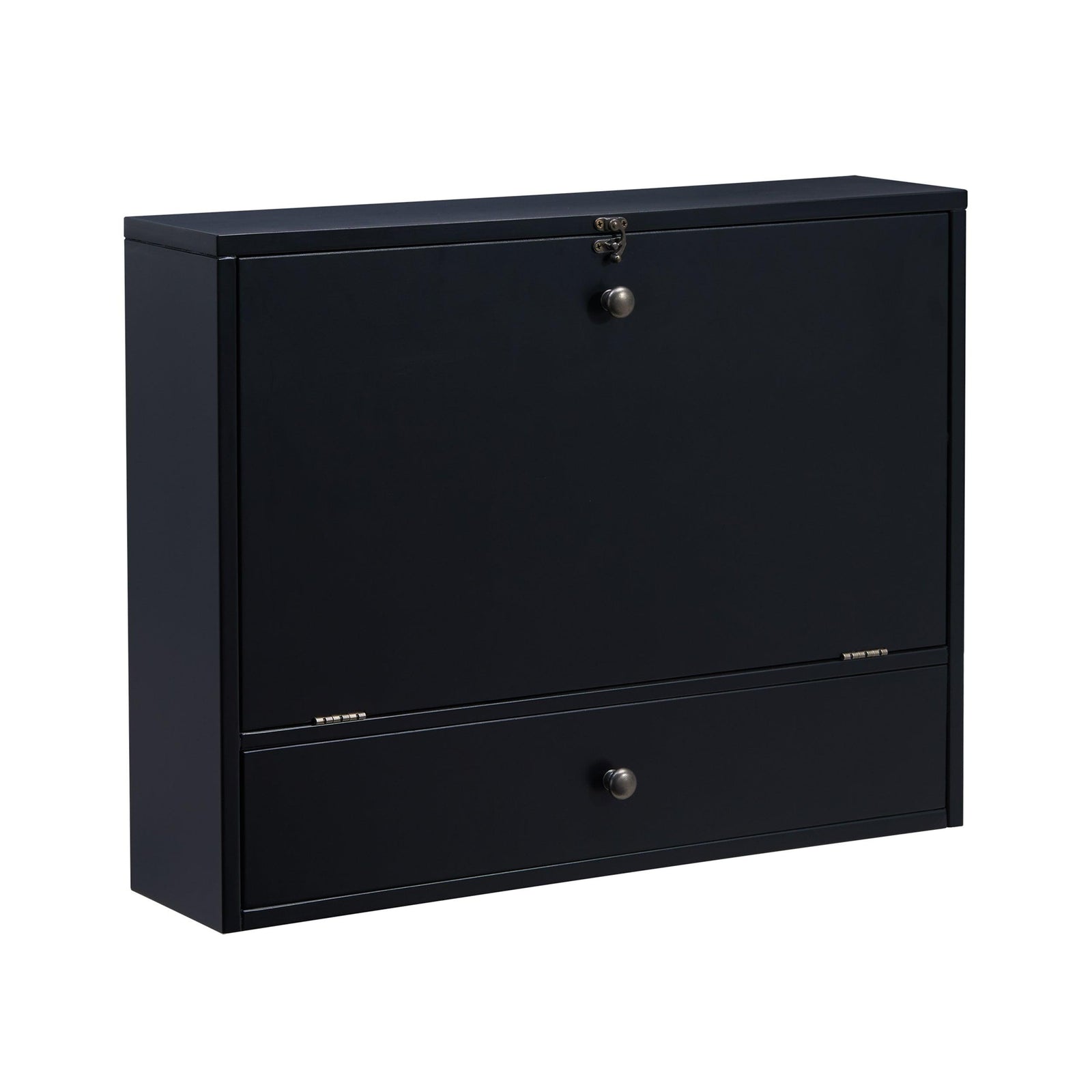 SEI Furniture Wall Mount Laptop Desk - Universal Style - Black DESKS