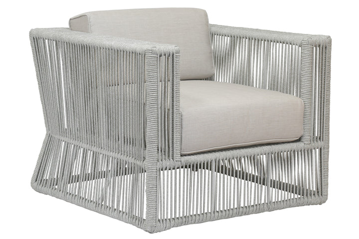 American Home Furniture | Sunset West - Miami Club Chair in Echo Ash w/ Self Welt