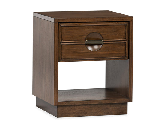 Selena Brown Open Nightstand - B6607-05