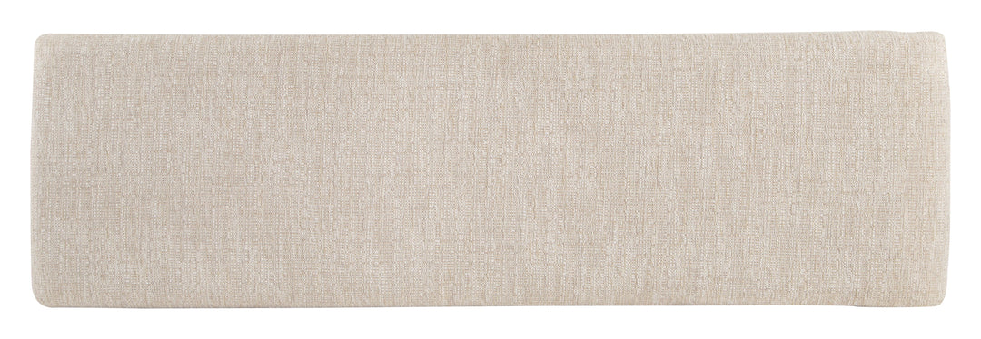 Heron Cove Chalk White And Dovetail Grey Upholstered Bench - D4400-68