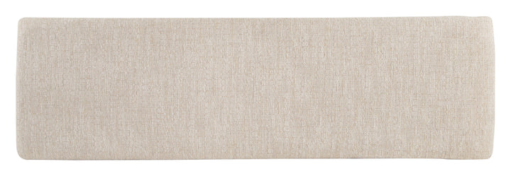 Heron Cove Chalk White And Dovetail Grey Upholstered Bench - D4400-68