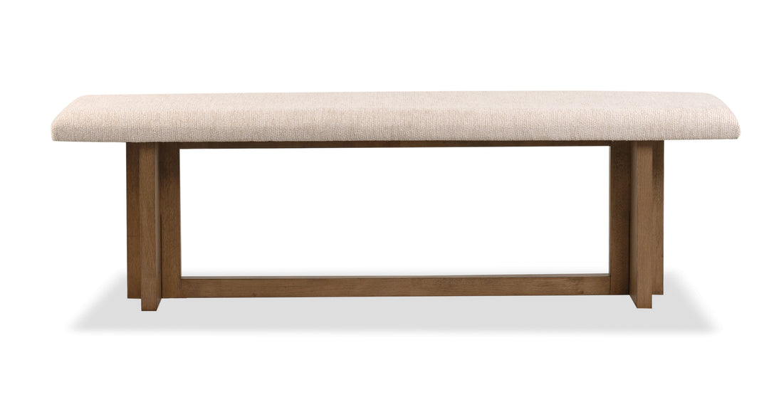 Marcel Harvest Brown Bench - D6378-68