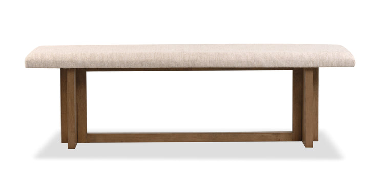 Marcel Harvest Brown Bench - D6378-68