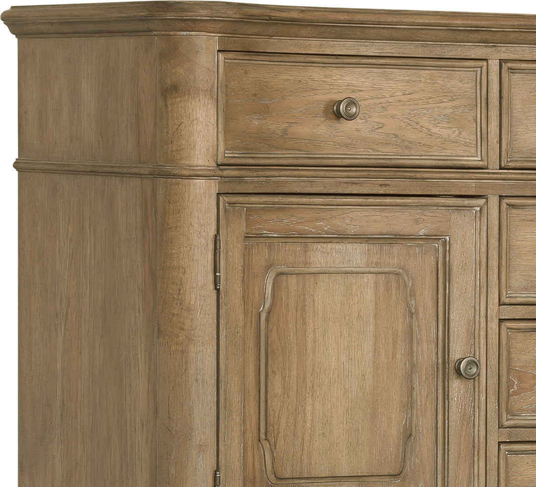 Weston Hills Flax Seed 10 Drawer Master Chest - P293-BR-K12