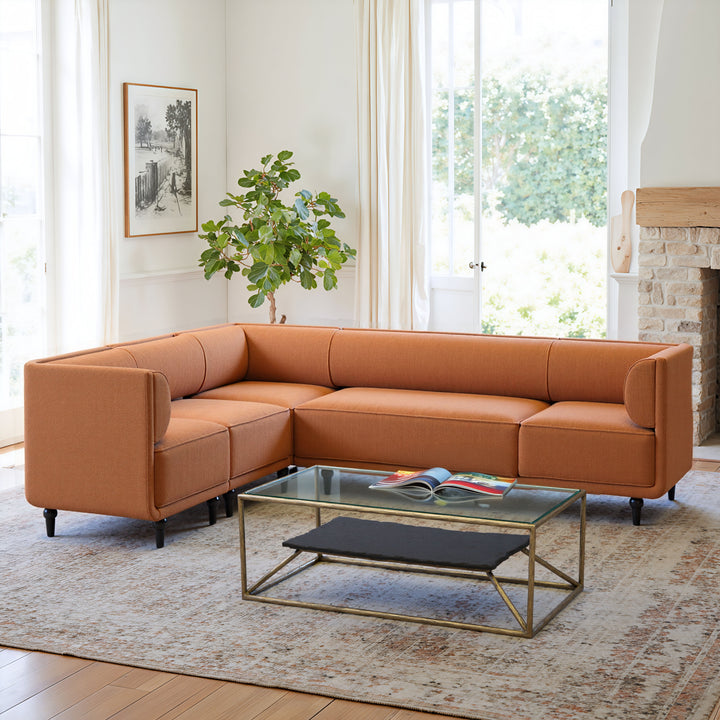 Malben Loveseat Brown - 110781