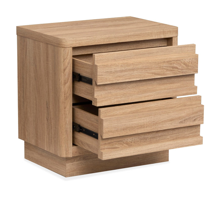 Brentwood Heights Provincial Brown Drawer Nightstand - B6381-01