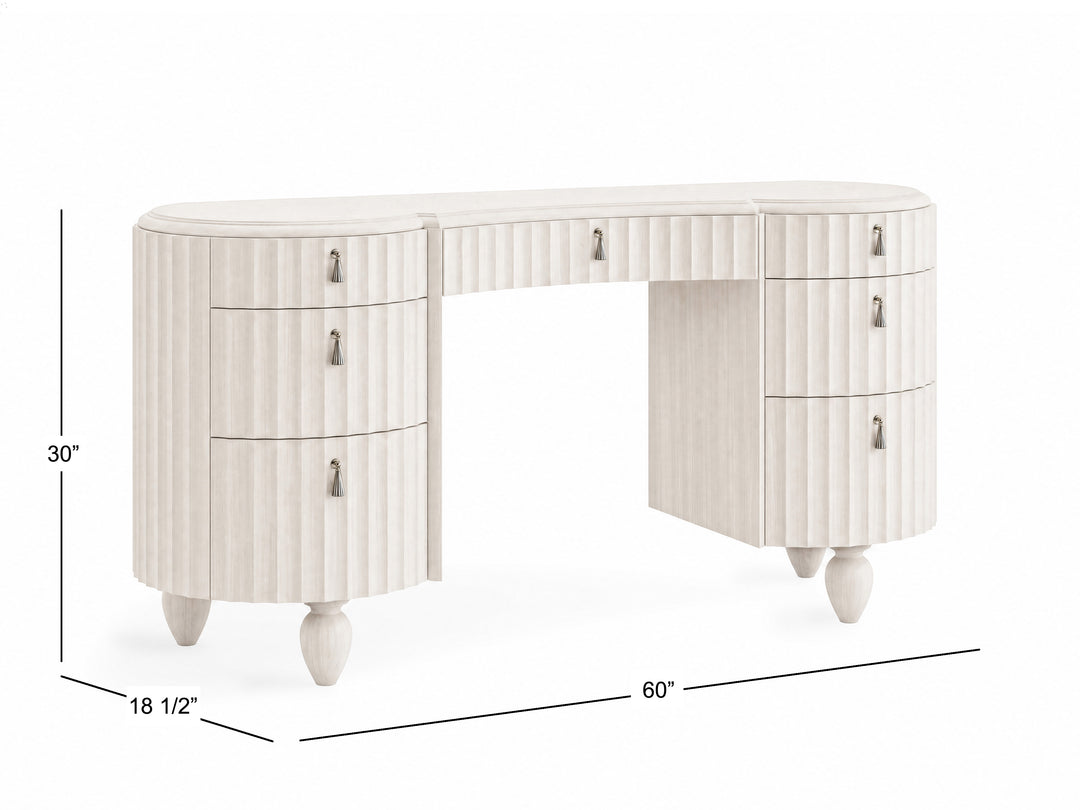 Vivienne Whisper White Vanity - BP448-134