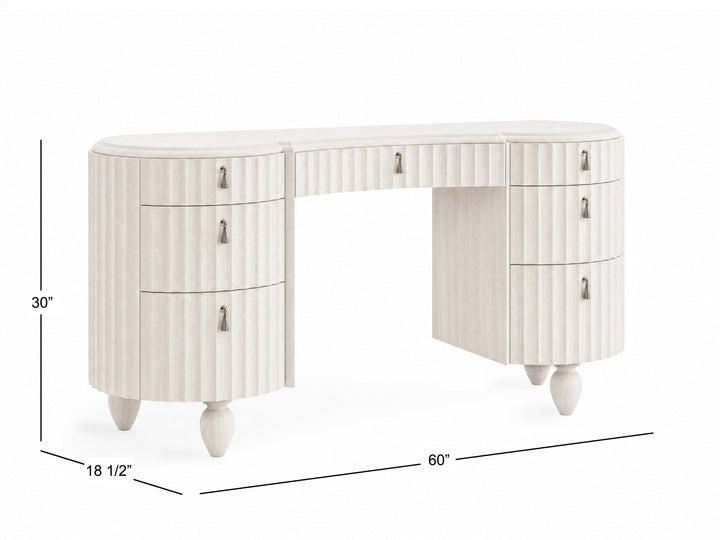 Vivienne Whisper White Vanity - BP448-134