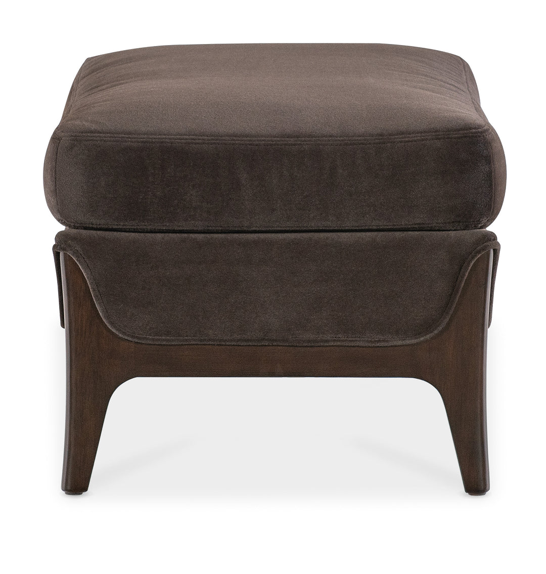 American Home Furniture | Hooker Furniture - Sophia Ottoman - Brown