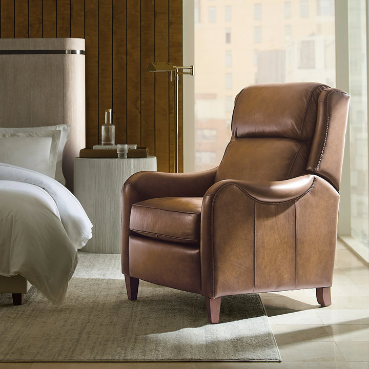 American Home Furniture Hooker Furniture Carrington Power Recliner w/Power Headrest 1