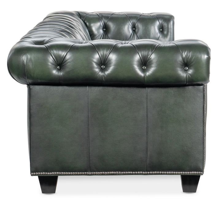 American Home Furniture Hooker Furniture Charleston Tufted Sofa