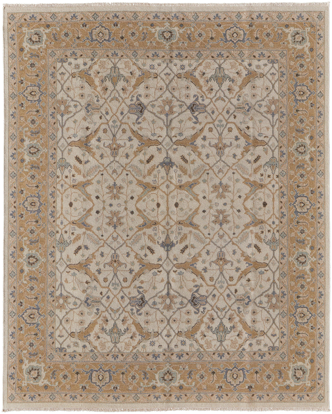Rectangle/Ivory-Gold