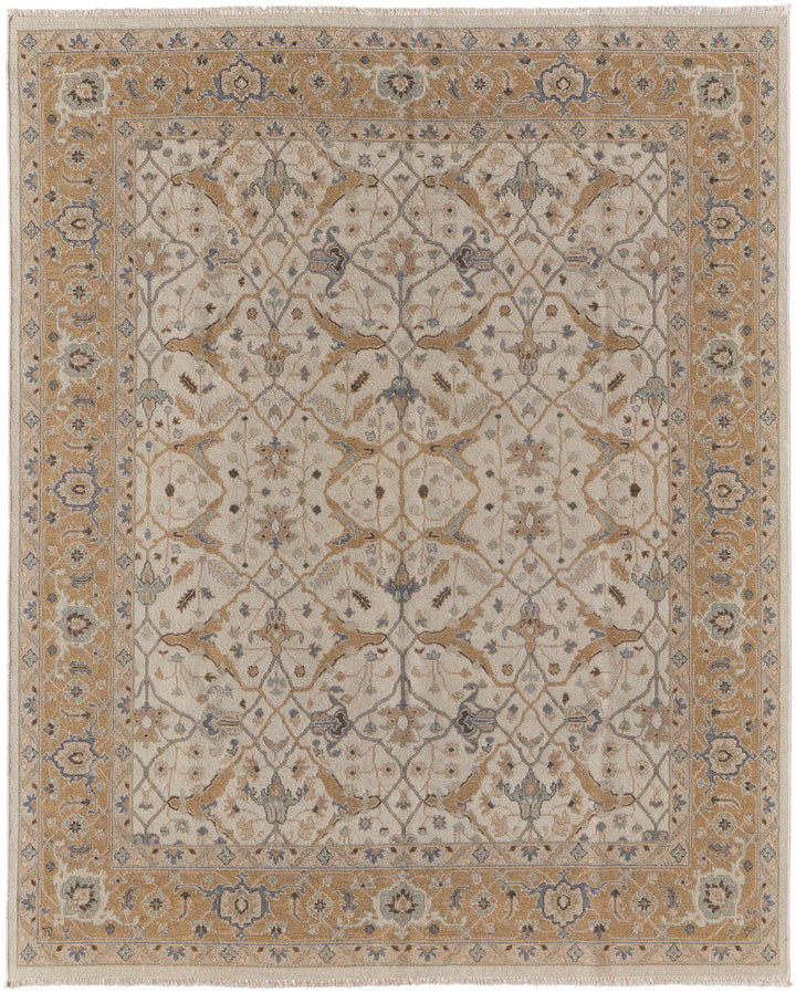 Rectangle/Ivory-Gold