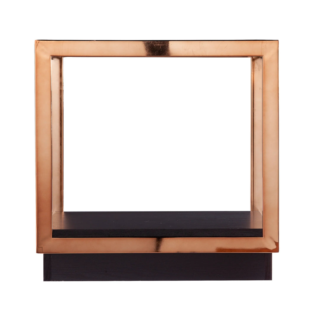 Lexina Glass-Top End Table - AmericanHomeFurniture