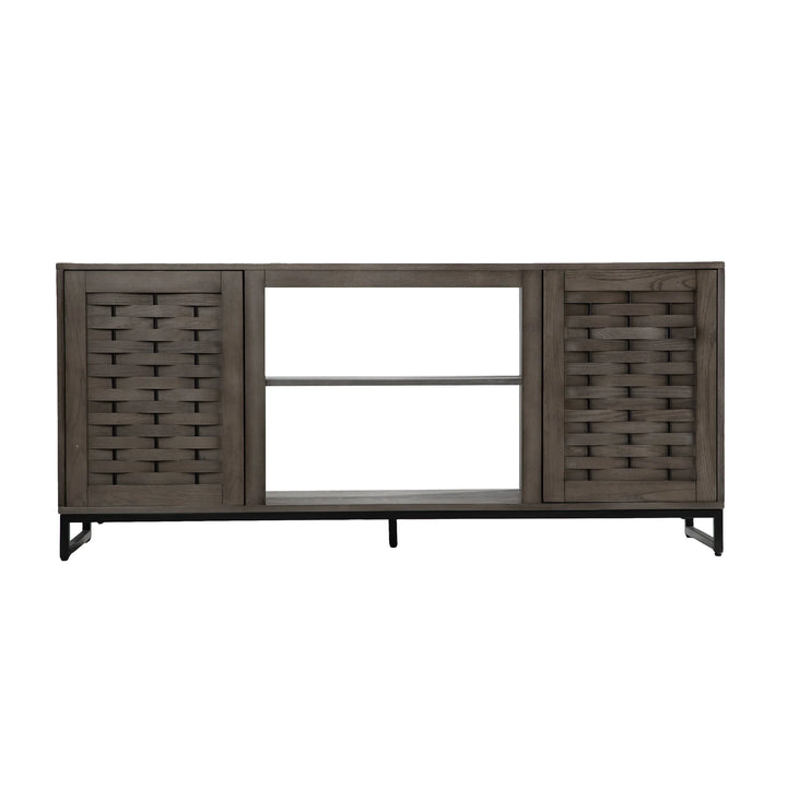 Akehurst TV Stand with Media Storage - AmericanHomeFurniture