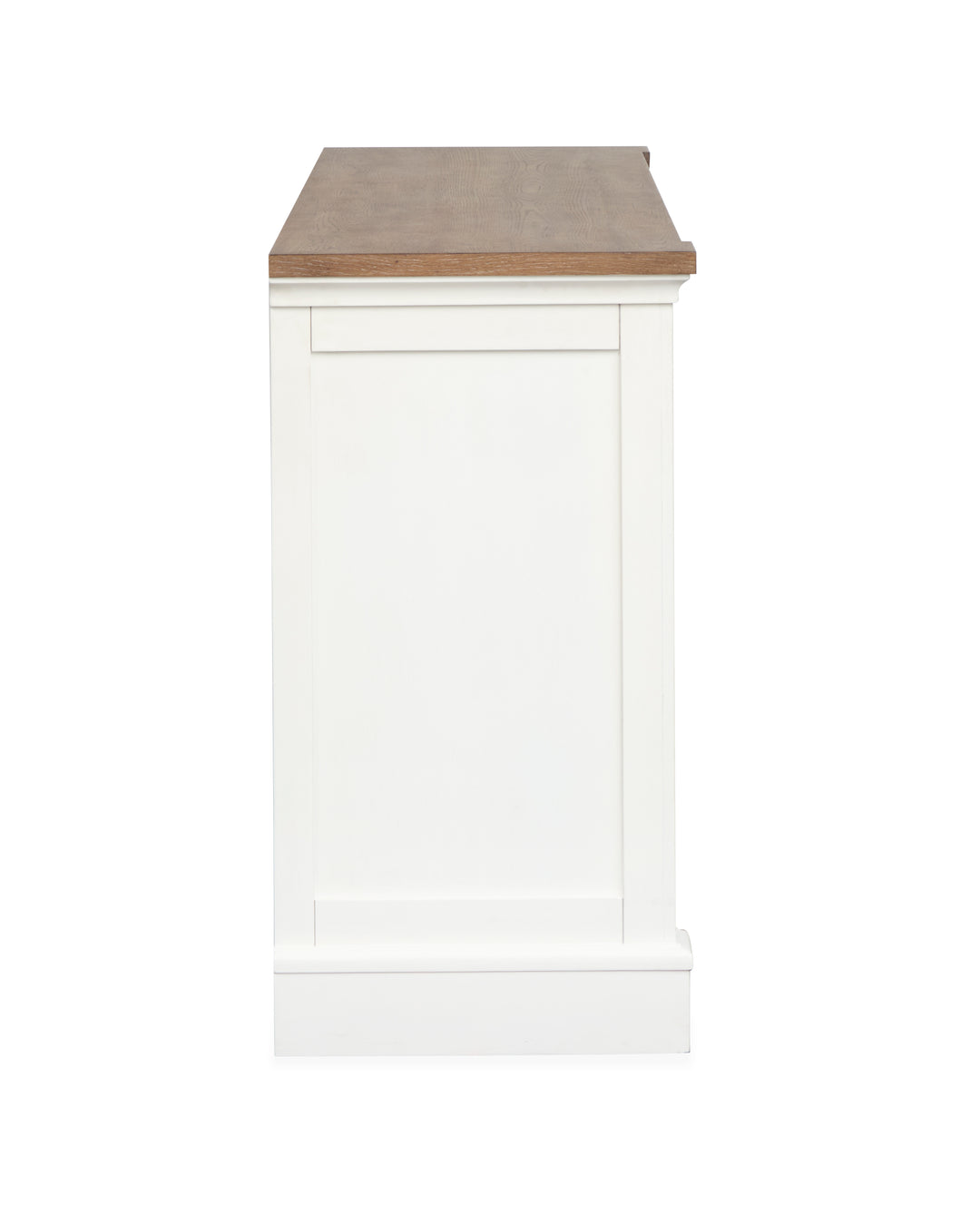 Kingston Whisper White And Cerused Nutmeg Credenza - D6407-11
