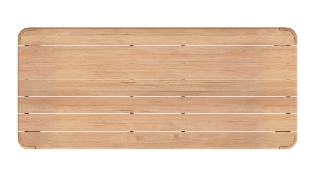 Natural Teak 96" Dining Table