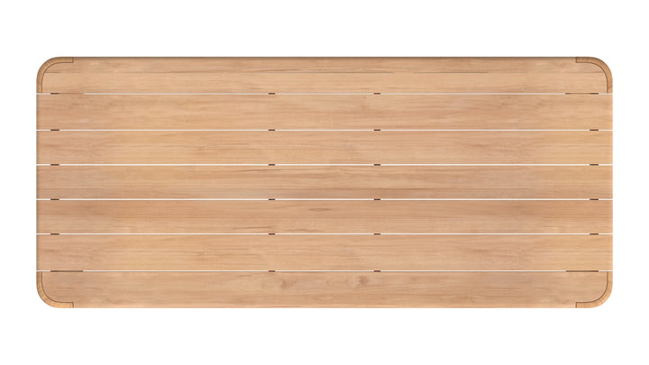 Natural Teak 96" Dining Table