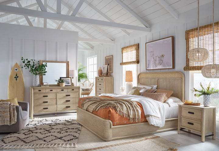 Sunset Cove Sanibel Brown California King Panel Bed - B5783-74