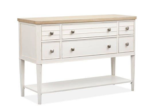 Echo Isles Sea Pearl And Driftwood Sideboard - D6310-12