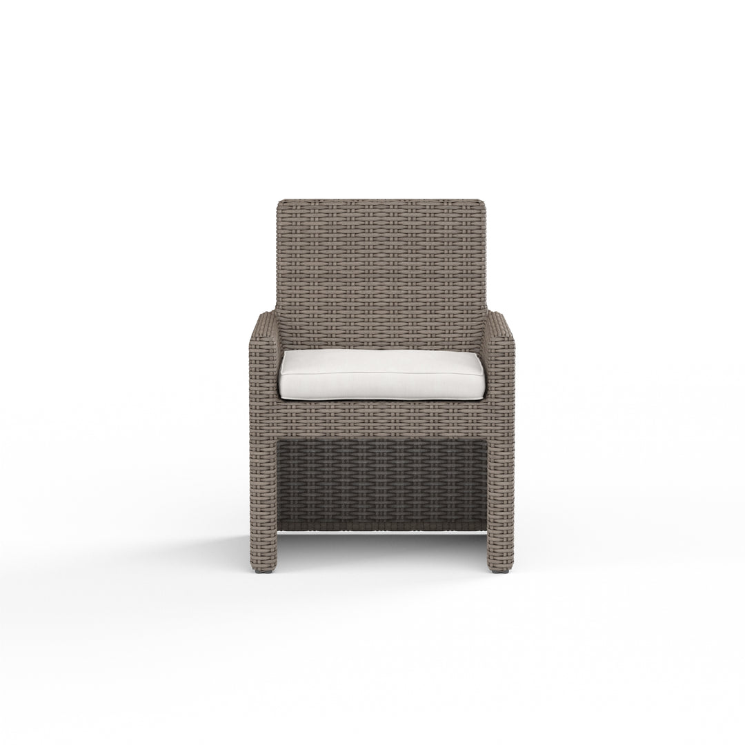 American Home Furniture | Sunset West - Coronado Dining Chair in Canvas Flax w/ Self Welt