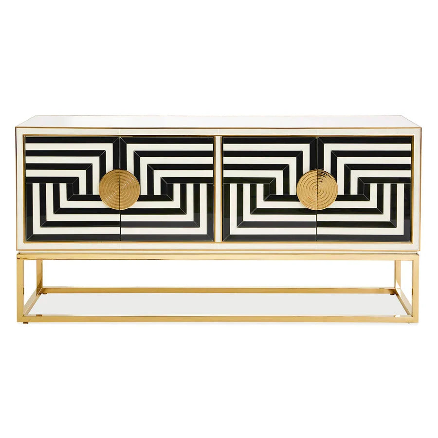 Jonathan Adler Op Art Credenza SIDEBOARDS + CREDENZAS